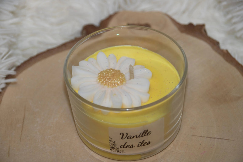 Bougie Vanille des Iles - L'Atelier Ginko - Boutique en Ligne