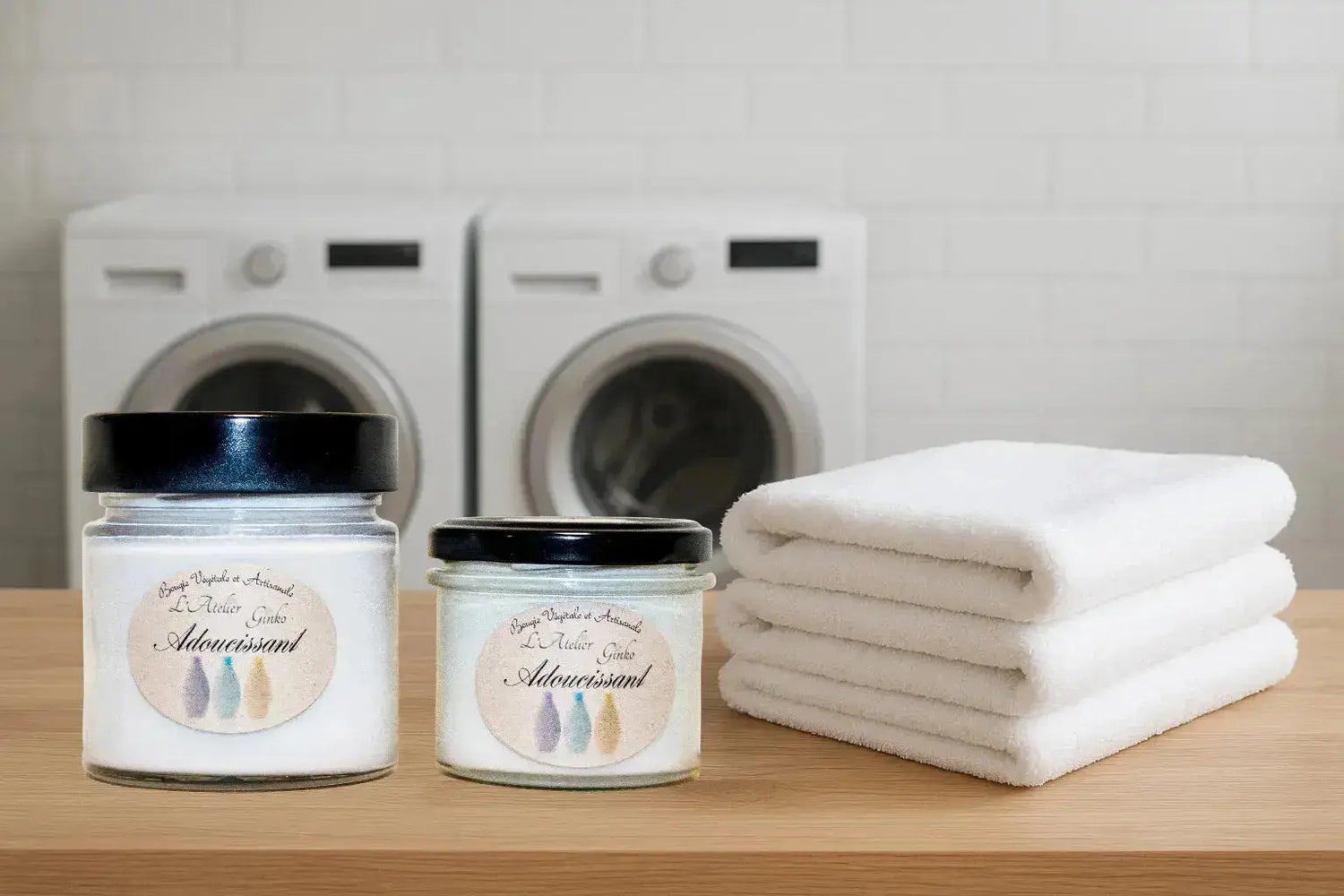 Bougie parfumée Adoucissant L'Atelier Ginko - Boutique en Ligne