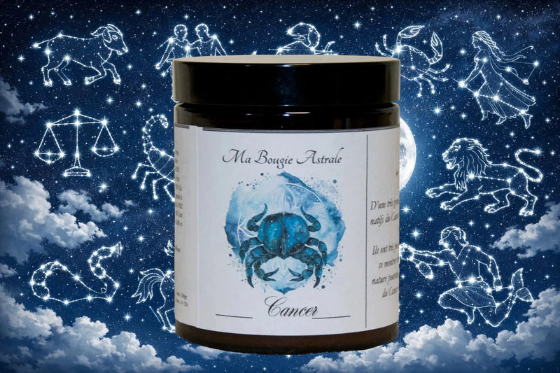 Bougie Astrologique Cancer L'Atelier Ginko - Boutique en Ligne