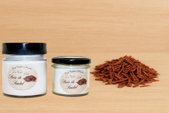 Bougie parfumée Bois de santal L'Atelier Ginko - Boutique en Ligne
