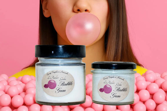 Bougie parfumée Bubblegum L'Atelier Ginko - Boutique en Ligne