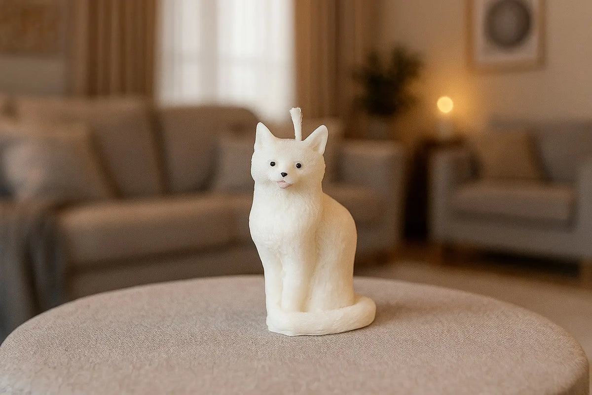 Bougie Chat L'Atelier Ginko - Boutique en Ligne