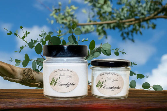 Bougie parfumée Eucalyptus L'Atelier Ginko - Boutique en Ligne