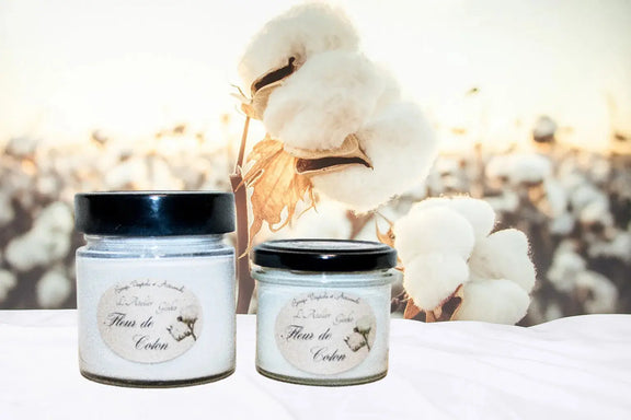 Bougie parfumée Fleur de Coton L'Atelier Ginko - Boutique en Ligne