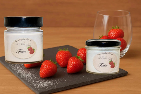 Bougie parfumée Fraise L'Atelier Ginko - Boutique en Ligne