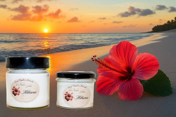 Bougie parfumée Hibiscus L'Atelier Ginko - Boutique en Ligne