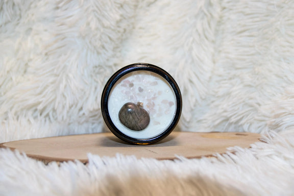 Bougie parfumée Lithothérapie Amour - L'Atelier Ginko - Boutique en Ligne