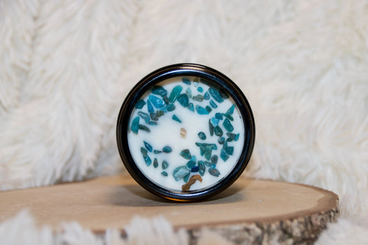 Bougie parfumée Lithothérapie Concentration L'Atelier Ginko - Boutique en Ligne