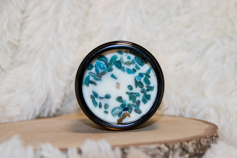 Bougie parfumée Lithothérapie Concentration L'Atelier Ginko - Boutique en Ligne