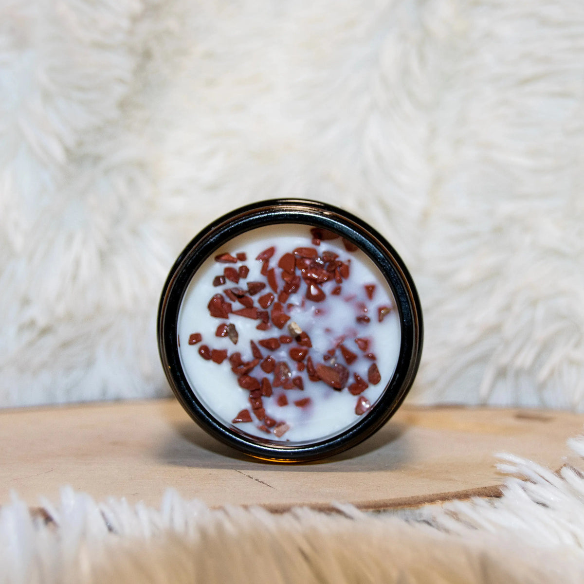 Bougie parfumée Lithothérapie Confiance en soi - L'Atelier Ginko - Boutique en Ligne