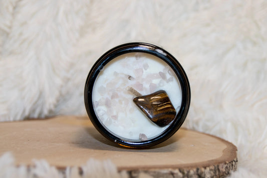 Bougie parfumée Lithothérapie Confiance L'Atelier Ginko - Boutique en Ligne