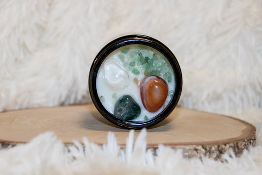 Bougie parfumée Lithothérapie Good Vibes L'Atelier Ginko - Boutique en Ligne