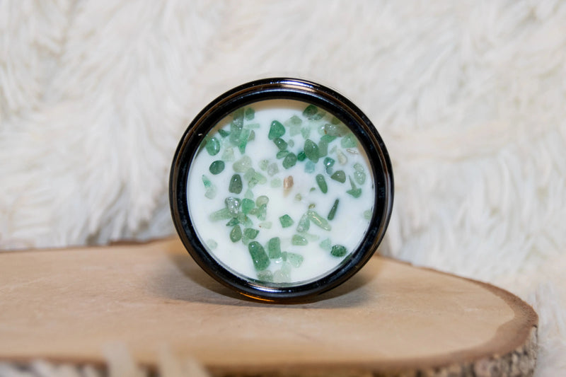 Bougie parfumée Lithothérapie Prospérité L'Atelier Ginko - Boutique en Ligne