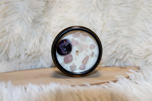 Bougie parfumée Lithothérapie Sérénité - L'Atelier Ginko - Boutique en Ligne