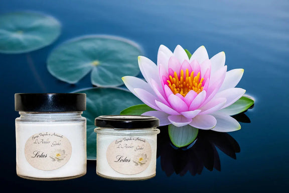 Bougie parfumée Lotus L'Atelier Ginko - Boutique en Ligne
