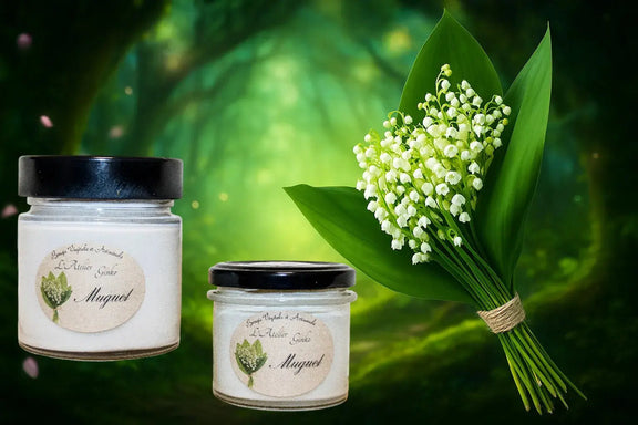 Bougie parfumée Muguet L'Atelier Ginko - Boutique en Ligne