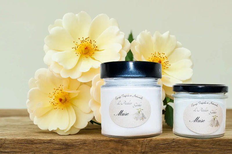 Bougie parfumée Musc L'Atelier Ginko - Boutique en Ligne