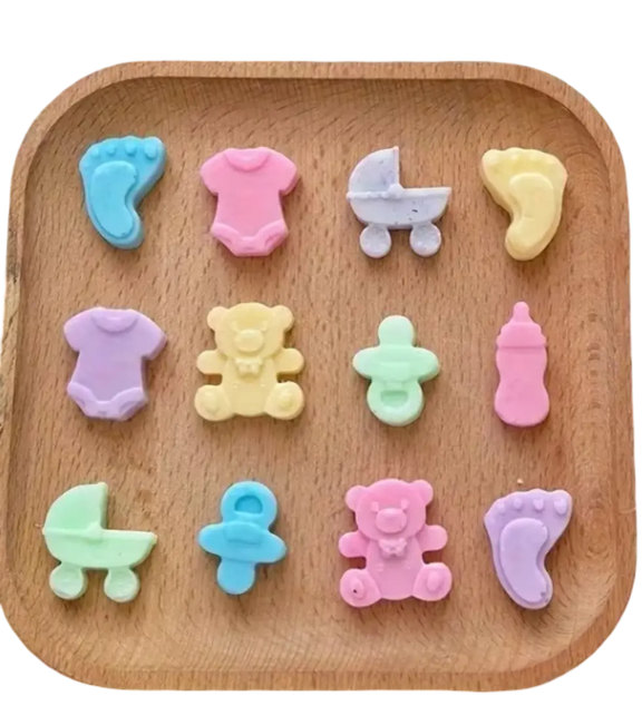 Bougie artisanale naissance personnalisable L'Atelier Ginko - Boutique en Ligne