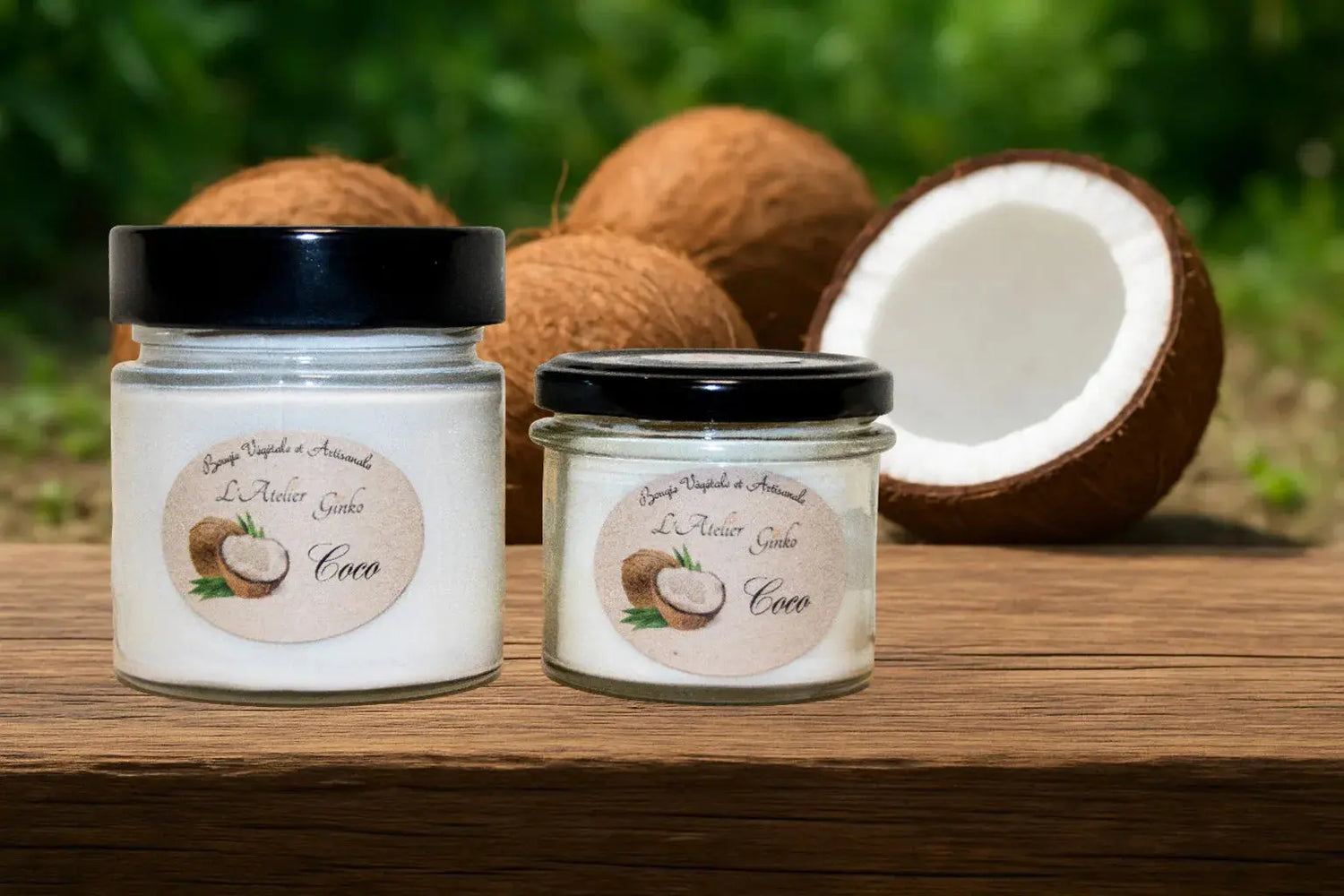 Bougie parfumée Coco L'Atelier Ginko - Boutique en Ligne