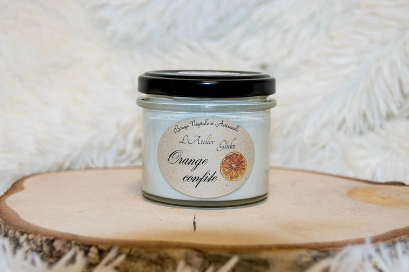 Bougie parfumée Orange Confite L'Atelier Ginko - Boutique en Ligne