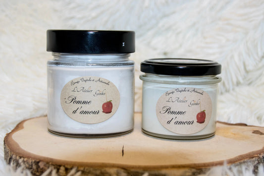 Bougie parfumée Pomme d'Amour L'Atelier Ginko - Boutique en Ligne