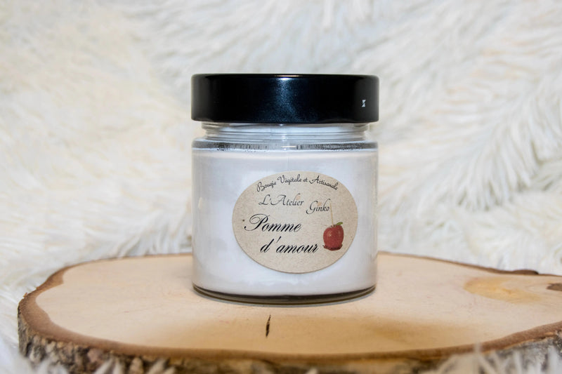 Bougie parfumée Pomme d'Amour L'Atelier Ginko - Boutique en Ligne