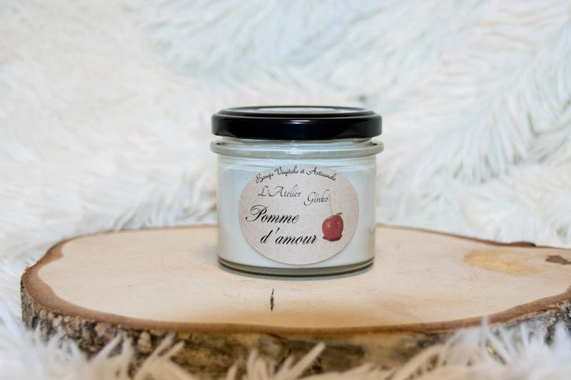 Bougie parfumée Pomme d'Amour L'Atelier Ginko - Boutique en Ligne