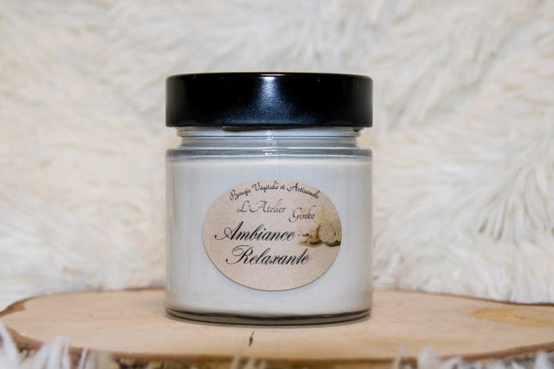 Bougie parfumée Ambiance Relaxante L'Atelier Ginko - Boutique en Ligne