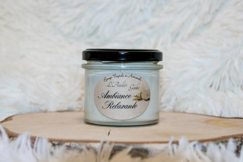 Bougie parfumée Ambiance Relaxante L'Atelier Ginko - Boutique en Ligne