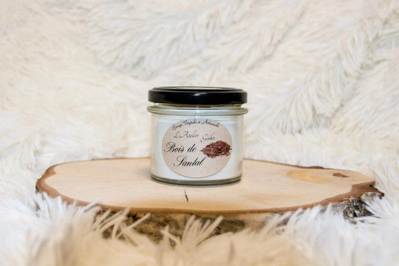 Bougie parfumée Bois de santal L'Atelier Ginko - Boutique en Ligne