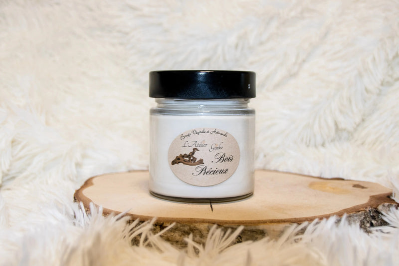 Bougie parfumée Bois précieux L'Atelier Ginko - Boutique en Ligne