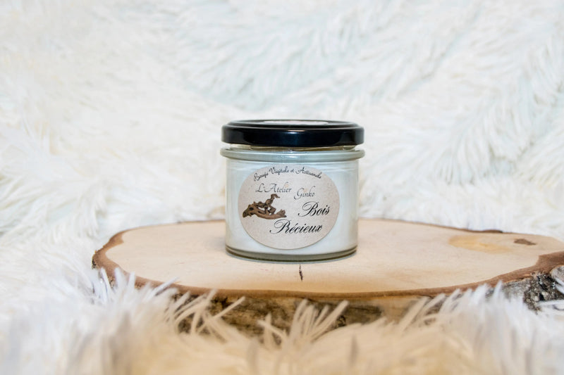 Bougie parfumée Bois précieux L'Atelier Ginko - Boutique en Ligne