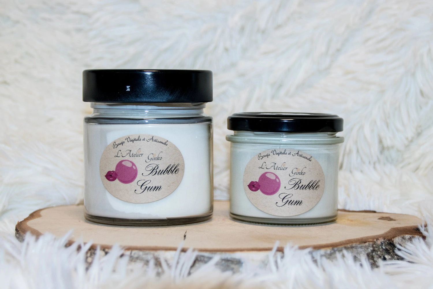 Bougie parfumée Bubblegum L'Atelier Ginko - Boutique en Ligne