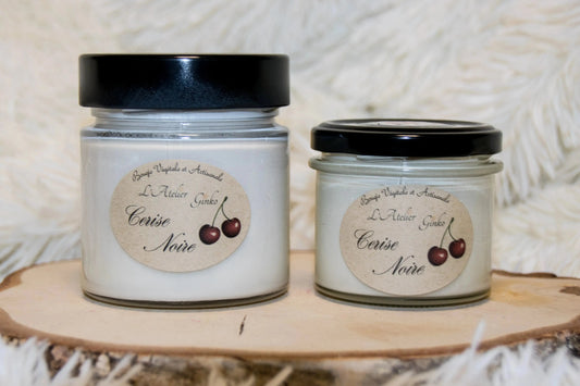 Bougie parfumée Cerise noire L'Atelier Ginko - Boutique en Ligne