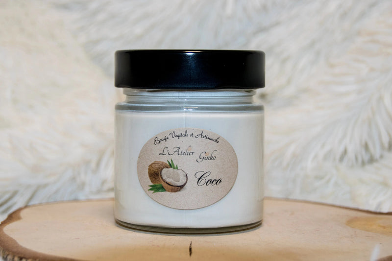 Bougie parfumée Coco L'Atelier Ginko - Boutique en Ligne