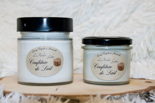 Bougie parfumée Confiture de lait L'Atelier Ginko - Boutique en Ligne