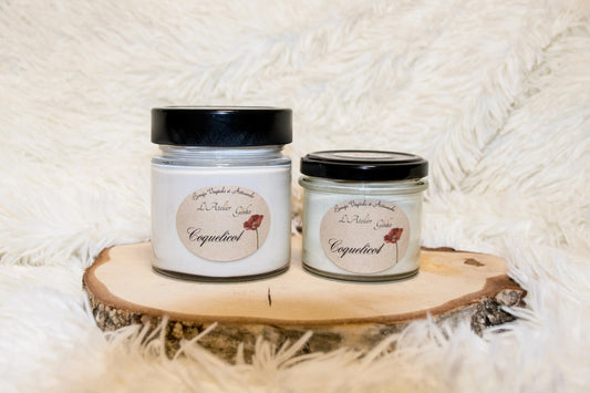 Bougie parfumée Coquelicot L'Atelier Ginko - Boutique en Ligne