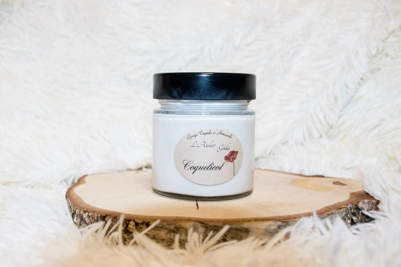 Bougie parfumée Coquelicot L'Atelier Ginko - Boutique en Ligne