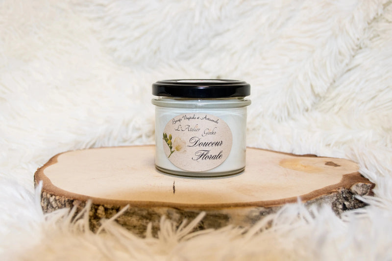 Bougie parfumée Douceur Florale L'Atelier Ginko - Boutique en Ligne