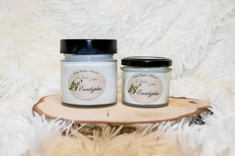 Bougie parfumée Eucalyptus L'Atelier Ginko - Boutique en Ligne