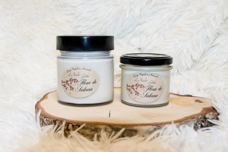 Bougie parfumée Fleur de Sakura L'Atelier Ginko - Boutique en Ligne