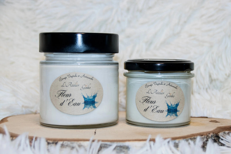 Bougie parfumée Fleur d'eau L'Atelier Ginko - Boutique en Ligne