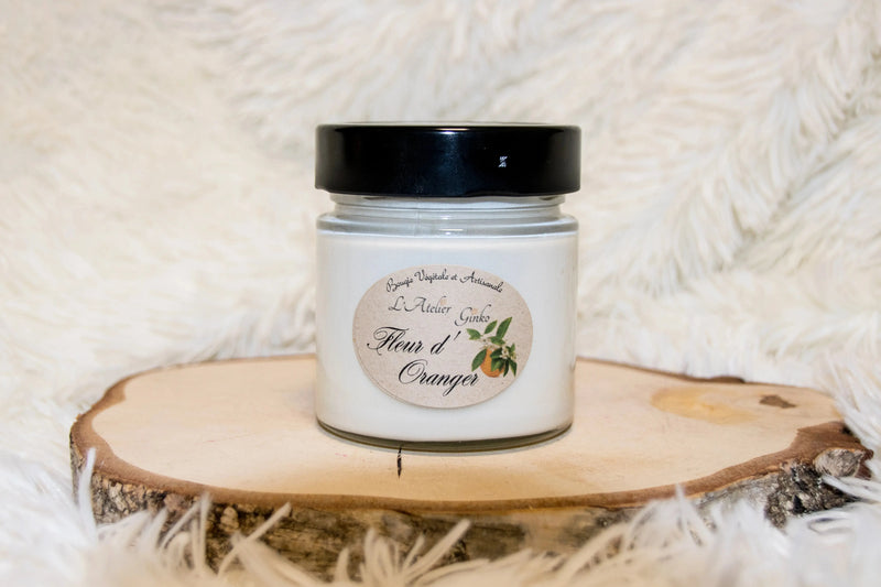 Bougie parfumée Fleur d'Oranger L'Atelier Ginko - Boutique en Ligne