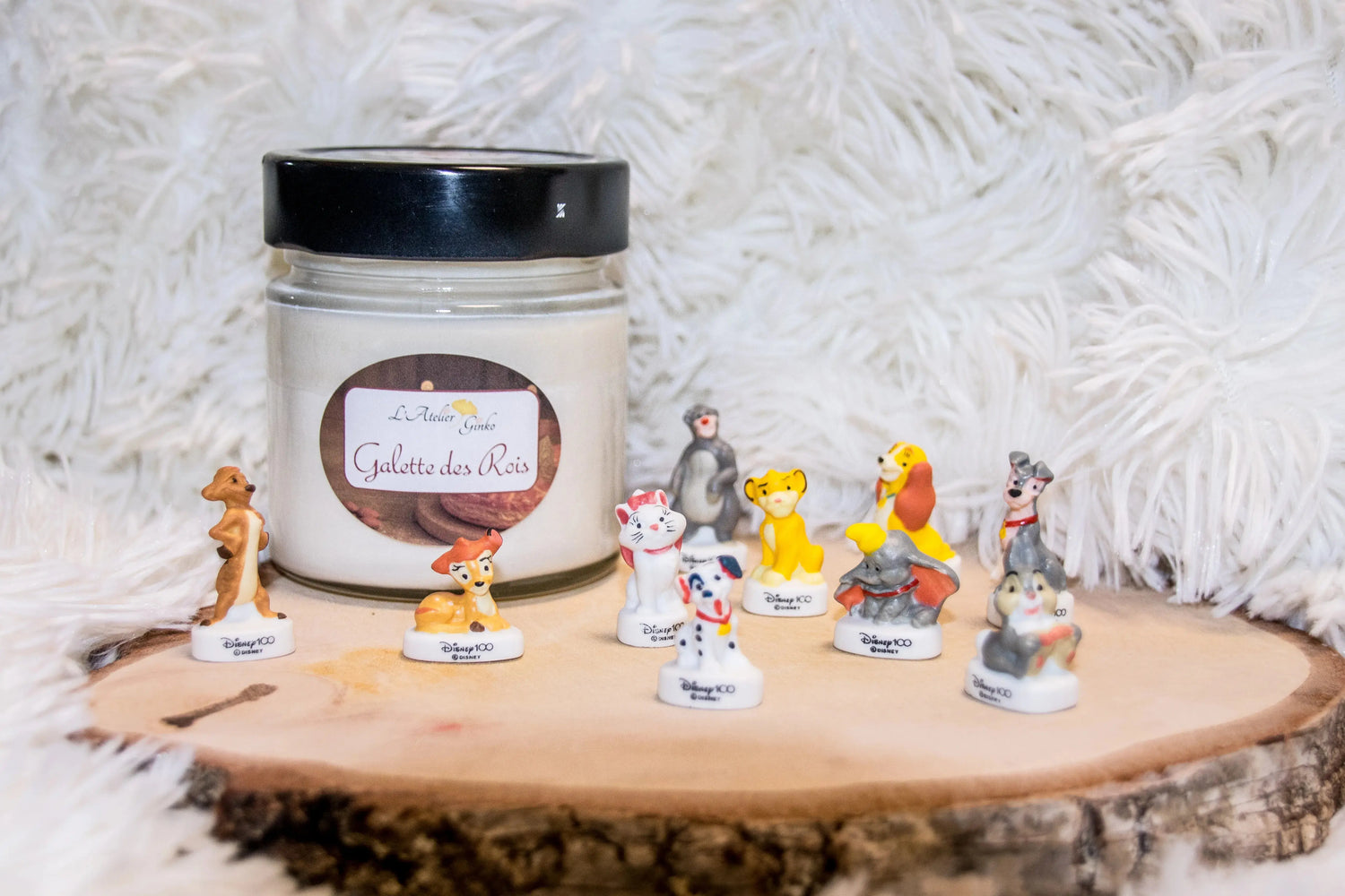 Bougie parfumée Galette des Rois L'Atelier Ginko - Boutique en Ligne