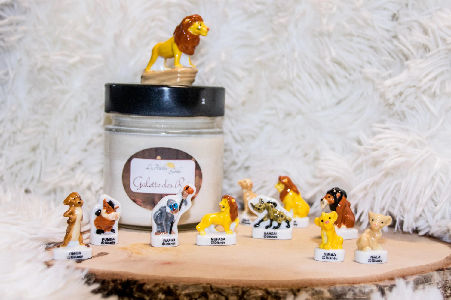 Bougie parfumée Galette des Rois L'Atelier Ginko - Boutique en Ligne