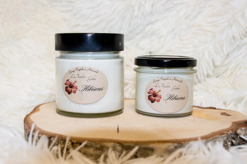 Bougie parfumée Hibiscus L'Atelier Ginko - Boutique en Ligne