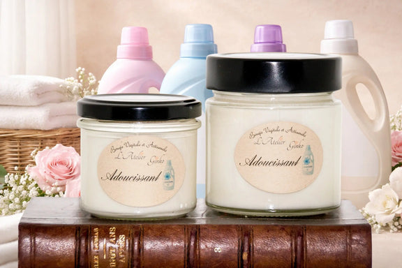Bougie parfumée Adoucissant L'Atelier Ginko - Boutique en Ligne