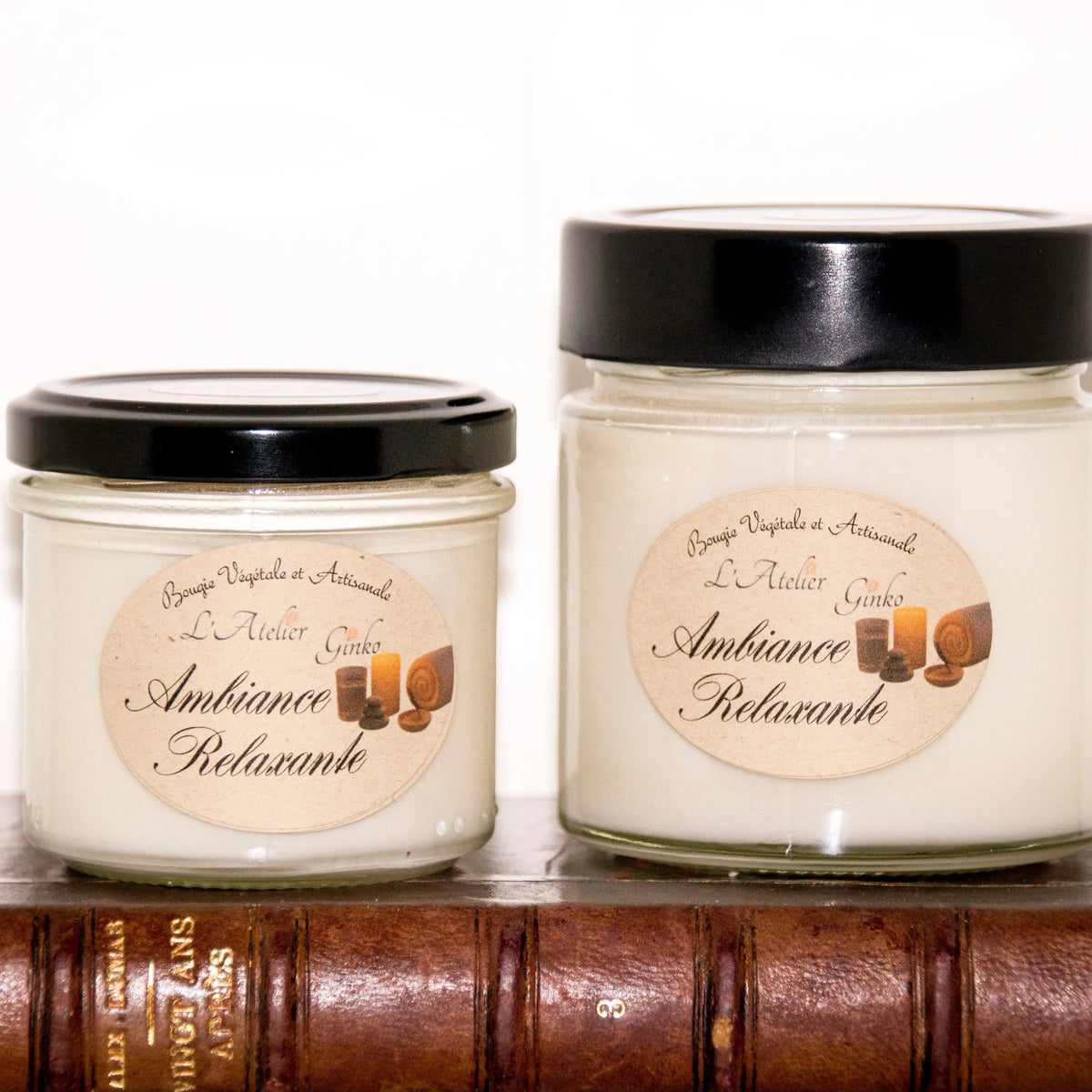 Bougie parfumée Ambiance Relaxante L'Atelier Ginko - Boutique en Ligne