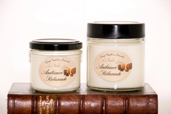 Bougie parfumée Ambiance Relaxante L'Atelier Ginko - Boutique en Ligne