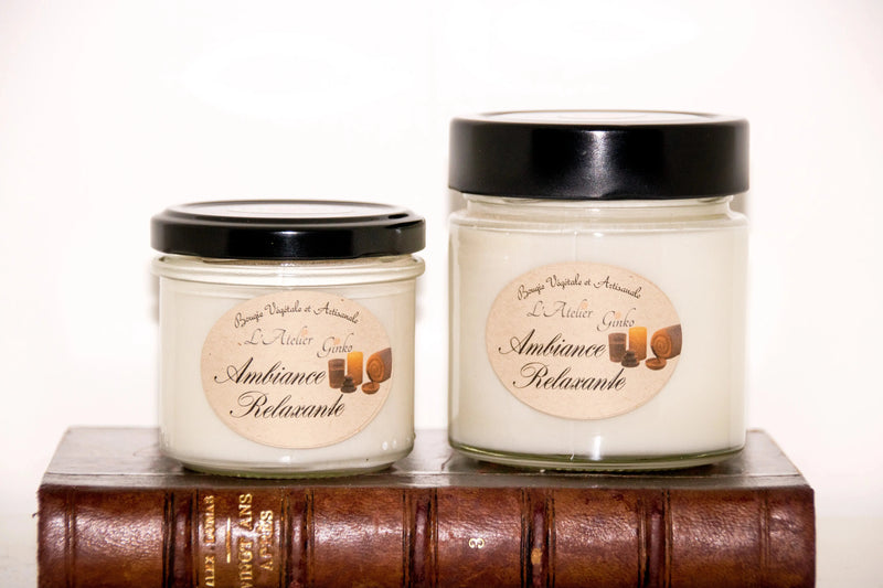 Bougie parfumée Ambiance Relaxante L'Atelier Ginko - Boutique en Ligne